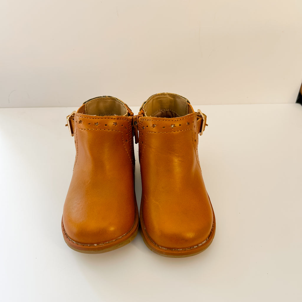 Classic Tan Kids Shoes